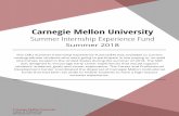 Summer Internship Experience Fund...My internship this summer allowed me to have experience performing in a professionally. I worked with directors and conductors from opera companies