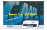 News from CAMAG · 1958 – 2008 Instrumentation Development CAMAG Chromacharger 1965 CAMAG TLC Visualizer 2008. ... • Proved extractor principle of Dr. Luftmann (D) ... Principle