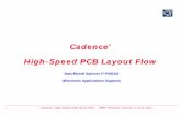 Cadence High-Speed PCB Layout Flow - CERNcds.cern.ch/record/930464/files/presentation-2006-029.pdf · 6 High-Speed Board Design Issues Typical High-Speed Board Design Issues Fast