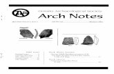 Ontario Archaeological Society Arch Notes · 2015-06-06 · Ontario Archaeological Society Arch Notes New Series Volume 7, Issue 3" $ ISSN 0048-1742 May/June 2002 Dlface Preform OAS