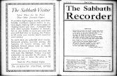 1 The Sabbath Visitor I · "II3E1~D~~m31mREEmm31mm3fmm3BmmlBlm35mm3Bm .~ . . . ~ >·1 The Sabbath Visitor I iW ~ JW 'm3 .' Gives' More' .for Its p".' rice Em 13 . . Than Other JIJvenile