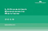 Lithuanian Economic Review - Lietuvos bankas€¦ · The Lithuanian Economic Review analyses the developments of the real sector, prices, public finance and credit in Lithuania, as