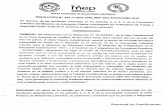 Scanned by CamScanner · 2020-01-06 · Mep (A) JUNTA PARITARIA DE RELACIONES IABORALES RESOLUCIÓN -001-11-2015 JPRL-MEPSECSITRACOME-2015 En ejercicio de las facultades conferidas
