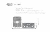 TL92151 DECT 6.0 cordless telephone/ answering system with ... · DECT 6.0 cordless telephone/ answering system with TL92151 BLUETOOTH® wireless technologywireless technology Telephone