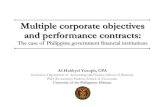 Multiple corporate objectives and performance contracts · Research Setting •The GOCC Governance Act of 2011 recognizes the role ... • LandBank of the Philippines (LBP) • LBP