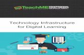 Technology Infrastructure for Digital Learning...infrastructure needed for digital learning, providing both concrete advice and aspirational rec-ommendations. No matter what stage