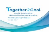 Monthly Campaign Webinar - Together 2 Goal | Together 2 Goal27 Suggestions for success • Get to know your LPN CCCs-they can help identify patients who need help controlling their