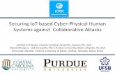 IEEE ICIOT Securing IoT-based Cyber-Physical Human Systems ... · • Anomaly detection by means of data mining from uncategorized sensor data and ordered DRI table data • Clustering-layout
