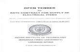 OPEN TENDER · 106 Metal halide Choke/Ballast 1 5 0w make-philips ... 139 Cable Gland 3.5CX185 Sqmm cable 1 Nos 140 Cable Gland 3.5CX120 ... t41 Cable Gland 3.5CX95 Sqmm cable I Nos
