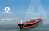 ARDMORE SHIPPING CORPORATIONardmoreshipping.investorroom.com/download/ASC...1. Fleet data as at March 2018 per Drewry as per Ardmore Shipping Corporation Annual Report or Form 20-F