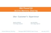 IBM PowerVM Active Memory Sharing - United States · 2013-08-22 · experience with IBM PowerVM Active Memory Sharing (AMS). It contains suggestions and recommendations based on that
