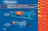 Dean Pump Heavy Duty, High Temperature Process Pumpsewprocess.com/wp-content/uploads/2016/12/R4000-Series.pdf · Dean Pump® Heavy Duty, High Temperature Process Pumps R4140 Telescoping