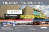Nesma Holding Among Top 50 Companies in the …...Issu o 54 une 2018 NESM NSIDER 2 FEATURED ARTICLE Nesma Holding Among Top 50 Companies in the Middle East for 2018 N esma Holding