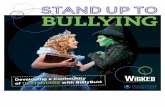 BULLYING - NIEonline...2 STAND UP TO BULLYING DEVELOPING A COMMUNITY OF ‘UPSTANDERS’ WITH BULLYBUST This Newspapers in Education supplement has been created to help raise awareness