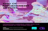 END OF ENGAGEMENT REPORT - Stakeholder Democracy · END OF ENGAGEMENT REPORT. ... Nigeria, Port Harcourt, 2001 . BACKGROUND 5 THE NIGER DELTA - POLITICAL CONTEXT The Niger Delta is