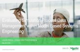 Evaluating Simulation Process Data Management within Model ... · Evaluating Simulation Process Data Management within Model Based Systems Engineering ... retrieve models directly