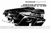 Kohler Engines Service Manual - Command 5, 6 HP · Title: Kohler Engines Service Manual - Command 5, 6 HP Subject: TP-2337-A CH5, CH6 Service Manual Keywords: TP-2337-A CH5, CH6 Service