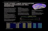 CASE STUDY: LINER FORECASTING AVOIDS UNSCHEDULED … · 2017-06-26 · forecasting enabled well organized, preventative maintenance and saved this mill operator considerable expense