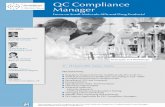 QC Compliance Manageracademy.gmp-compliance.org/daten/seminarpdf/ECA-QC-Complianc… · Analytical Instrument Qualification USP General Chapter  Analytical Instrument