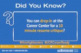 Resume Writing - University of California, Riversidestudents673.ucr.edu/docsserver/careercenter/18-19 Resume Writing.pdfimpressive), expected graduation date, study abroad ... developing