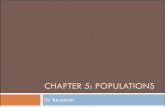 CHAPTER 5: POPULATIONS - Jaguar Biologyjaguarbiology.weebly.com/.../59865823/chapter_5_lecture.pdfDensity-dependent factors A limiting factor that depends on population size is called