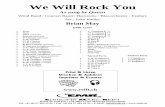 EMR 12707 We Will Rock You · We Will Rock You As sung by Queen Wind Band / Concert Band / Harmonie / Blasorchester / Fanfare ...
