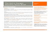 The Aid in Danger Monthly News Brief - Insecurity Insight€¦ · The Aid in Danger Monthly News Brief – October 2017 Page 3 was released on 01 November after intervention by security