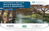 [NAME] WATERSHED DATA REPORT2508632a-1546...committee meetings, please contact the CRP partner agency for your river basin. WATERSHED DESCRIPTION Location The Medina River watershed