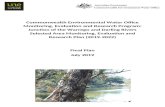 Commonwealth Environmental Water Office … · Web viewBiannual ground surveys of waterbird diversity will be undertaken on both foot and from a vehicle using observation points or