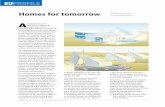 Homes for tomorrow a sustainable future… - Chalmers...Building homes for Homes for tomorrow a sustainable future… A dedicated group of researchers within the Department of Civil