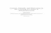 Contact, Attitude, and Motivation in the Learning of Catalan at Advanced … · 2016-05-10 · Contact, Attitude, and Motivation in the Learning of Catalan at Advanced Levels Colleen