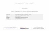 TUPPERWARE CORP - annualreports.co.uk€¦ · Documents Incorporated by Reference: Portions of the Annual Report to Shareholders for the year ended December 27, 2003 are incorporated