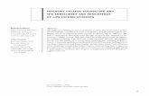 Intensive College Counseling and the Enrollment and ... · INTENSIVE COLLEGE COUNSELING AND THE ENROLLMENT AND PERSISTENCE OF LOW-INCOME STUDENTS Abstract ... N 2,730 2,730 2,730