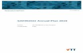 SAFIR2022 Annual Plan 2019safir2022.vtt.fi/pdf/SAFIR2022_Annual_Plan_2019.pdf · RESEARCH REPORT VTT-R-00619-19 SAFIR2022 Annual Plan 2019 Authors: Jari Hämäläinen & Vesa Suolanen