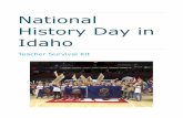 National History Day in Idaho · Deadlines help you to guide students to break up the process into manageable chunks of work. Parent letters and contracts will help families understand