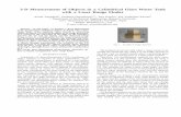3-D Measurement of Objects in a Cylindrical Glass …yamashita/paper/B/B022Final.pdf3-D Measurement of Objects in a Cylindrical Glass Water Tank with a Laser Range Finder Atushi Yamashita†,