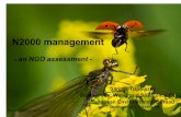N2000 management - eurosite.org · N2000 site management . September 23, 11 12 To be continued… • monitoring and control measures, • funding of management, • public participation