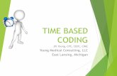 TIME BASED CODING€¦ · Prolonged Care Codes Teaching Physicians and Time Counseling & Coordination of Care Critical Care ... G0502, G0503, G0504 - Psychiatric Collaborative Care