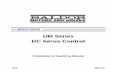 MN1213 UM Series Servo - Xermac · 2016-07-18 · Overview The Baldor UM series high frequency DC servo control provides performance with attention to economy. It is designed to operate