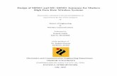 Design of MIMO and MU-MIMO Antennas for Modern High Data Rate Wireless Systems · 2018-12-11 · iii Abstract The trends in wireless communication are changing day by day. To meet