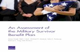 An Assessment of the Military Survivor Benefit Plan · 2018-02-26 · iii Preface The Survivor Benefit Plan (SBP) provides income security for the survivors of U.S. service members