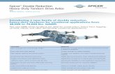 Spicer Double Reduction Heavy-Duty Tandem Drive Axles/media/danacom/files/media-asset/aftermar… · Spicer® Double Reduction Heavy-Duty Tandem Drive Axles Ratio coverage from 4.75