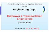 Traffic Engineering Studies - Islamic University of Gazasite.iugaza.edu.ps/...Traffic-Engineering-Studies1.pdf · Traffic Engineering Studies 4.2.3 Traffic Volume Data Presentation