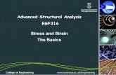 Advanced Structural Analysis EGF316 Stress and …engweb.swan.ac.uk/~c.kadapa/teaching/2017-2018/EGF316...Stress Analysis • Importance – Load bearing capacity of components –