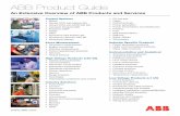 ABB Product Guide · ABB Product Guide An Extensive Overview of ABB Products and Services Medium Voltage Products (1-50 kV) • Distribution protection and control • Fuses • Indoor