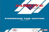 POWERING THE NATION - Dunlite Power Equipment...Firstly, estimate the maximum ‘Steady State Load’ - the total power required by all the lights, tools and appliances you expect
