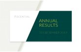 ANNUAL RESULTS - Ascential/media/Files/A/Ascential/...DISCLAIMER Annual Results 2019 24 February 2020 2 By attending the meeting where this presentation is made, or by reading this