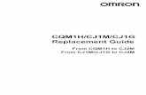 CQM1H/CJ1M/CJ1G Replacement Guide · 2020-03-21 · CQM1H/CJ1M/CJ1G Replacement Guide From CQM1H to CJ2M From CJ1M/CJ1G to CJ2M. About this document This document provides the reference
