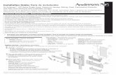 Installation Guide/Guía de instalaciónteachers.sheboygan.k12.wi.us/tschermetzler/houseproject/... · 2012-11-27 · APPROVED FLANGE, GUSSET PLATE, AND CLIP INSTALLATION FASTENER