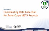 Coordinating Data Collection for AmeriCorps VISTA Projects...Coordinating Data Collection for AmeriCorps VISTA Projects . 2 888-483-1644 9840907 Today’s Speakers . Amy Showalter